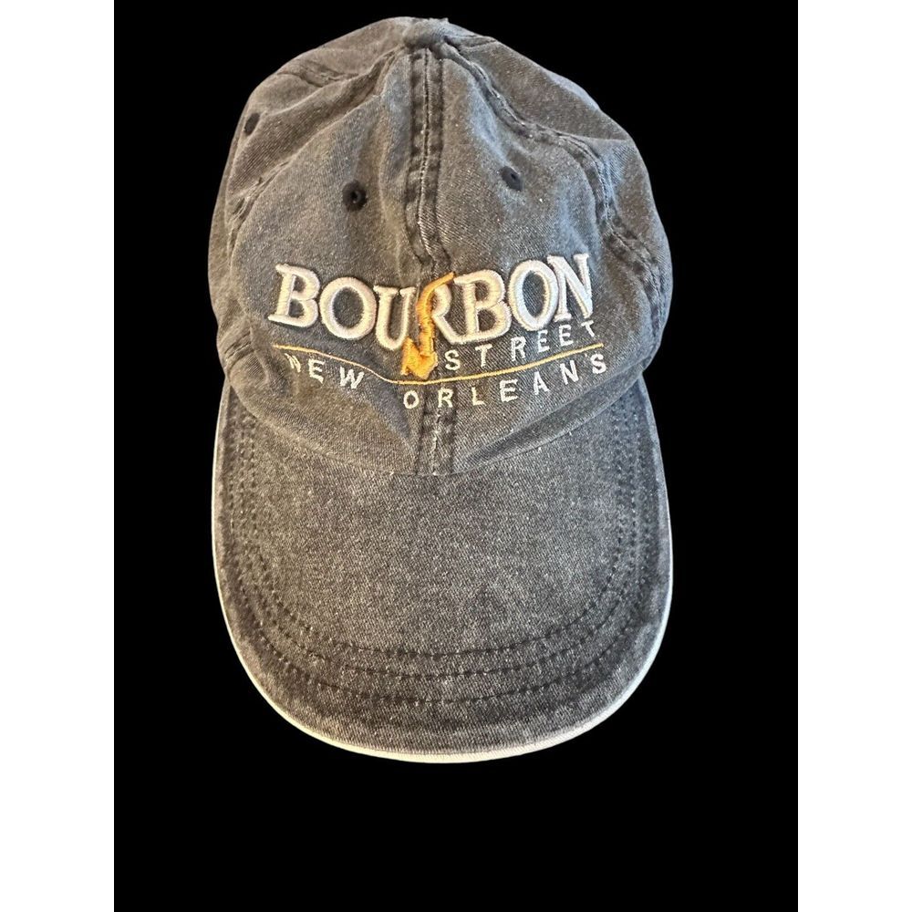Vintage Bourbon Street New Orleans Jazz Trucker‎ Hat Strapback Dad Cap